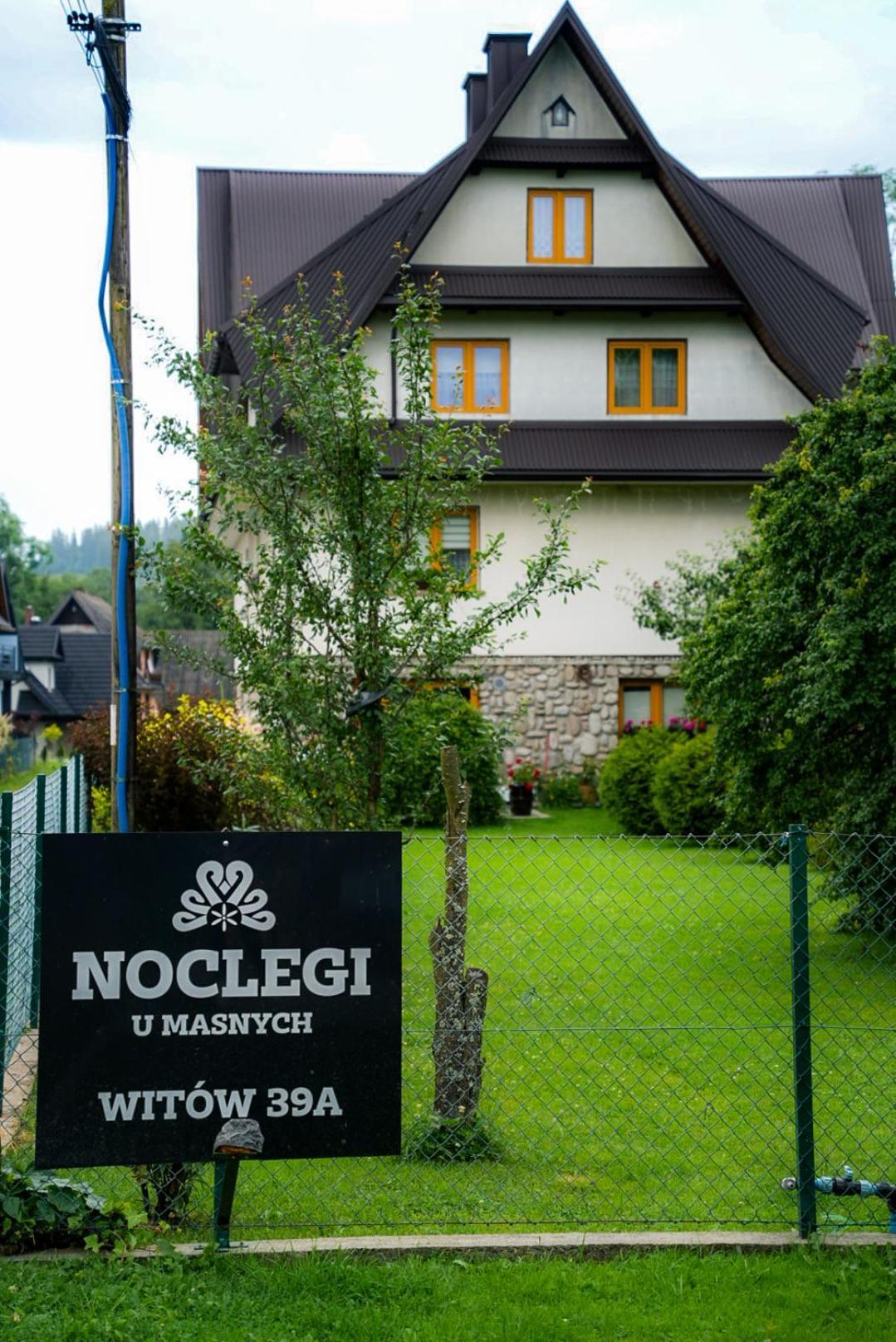 Noclegi U Masnych Witów المظهر الخارجي الصورة